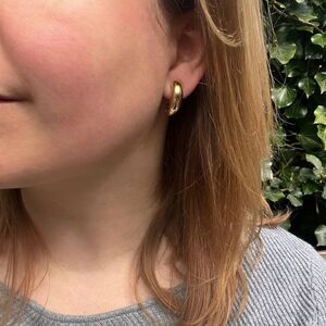 Vintage | Gold Metal Earrings